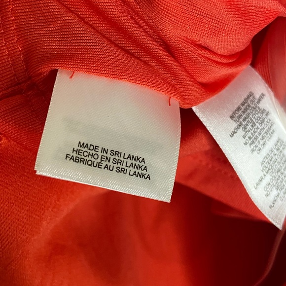 Anne Klein Coral orange Sheath Sleeveless Dress NWT Size M - Picture 4 of 13